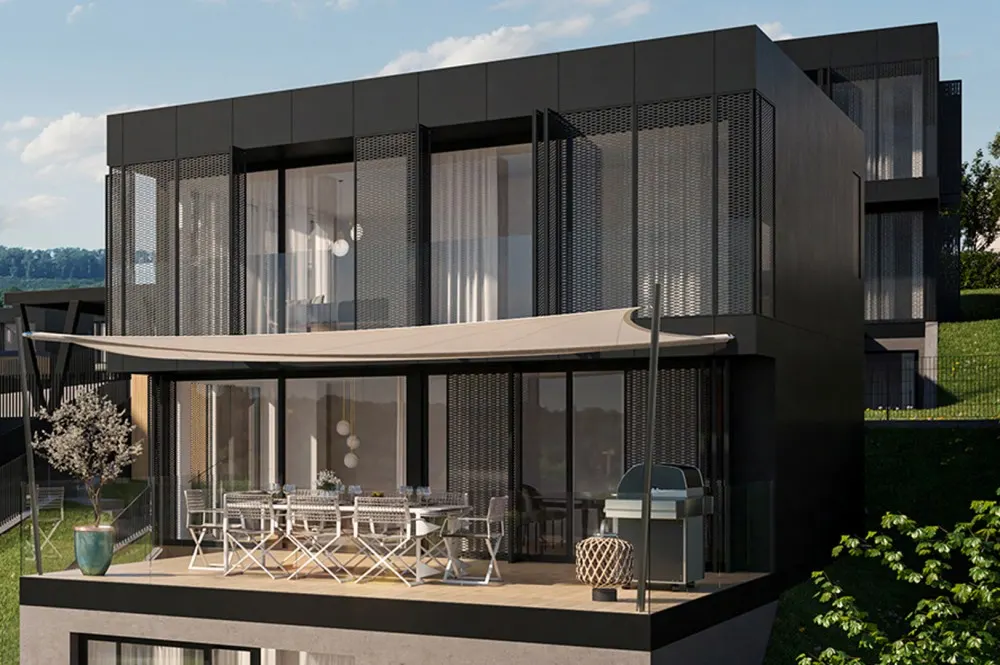 KITZIMMO-Neubau-Luxusvilla in Toplage kaufen - Immobilien Wien Döbling.