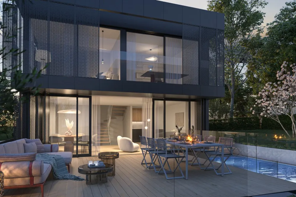 KITZIMMO-Neubau-Luxusvilla in Toplage kaufen - Immobilien Wien Döbling.