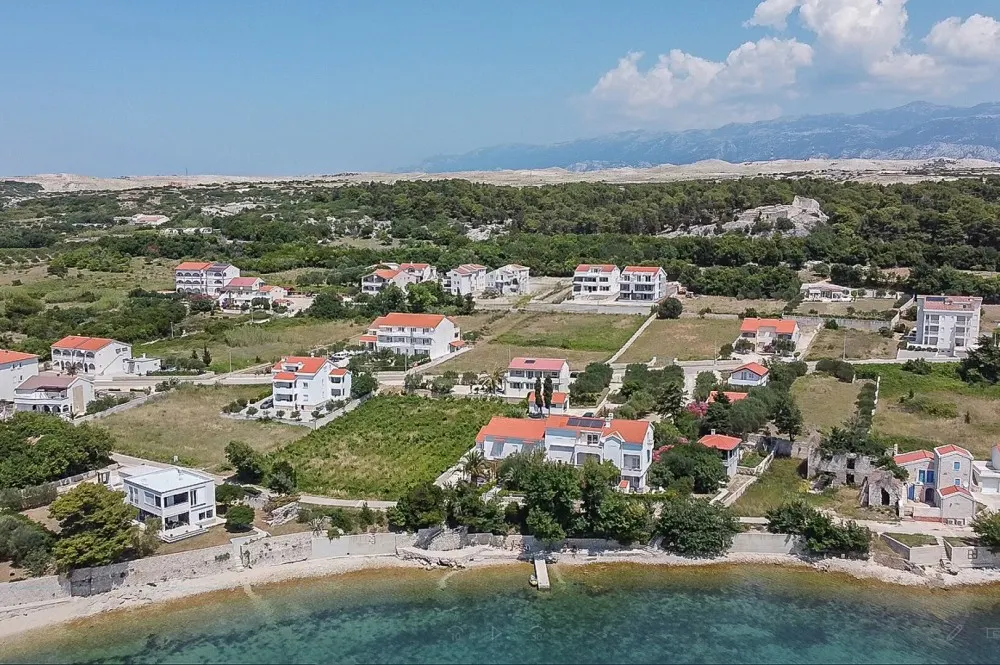 KITZIMMO-Grundstück mit Meerblick & Baugenehmigung für ein Apartmenthaus - Immobilien Kroatien.