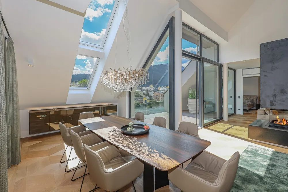 KITZIMMO-International-Luxuspenthouse Gmunden Traunsee kaufen Immobilien Oberösterreich.
