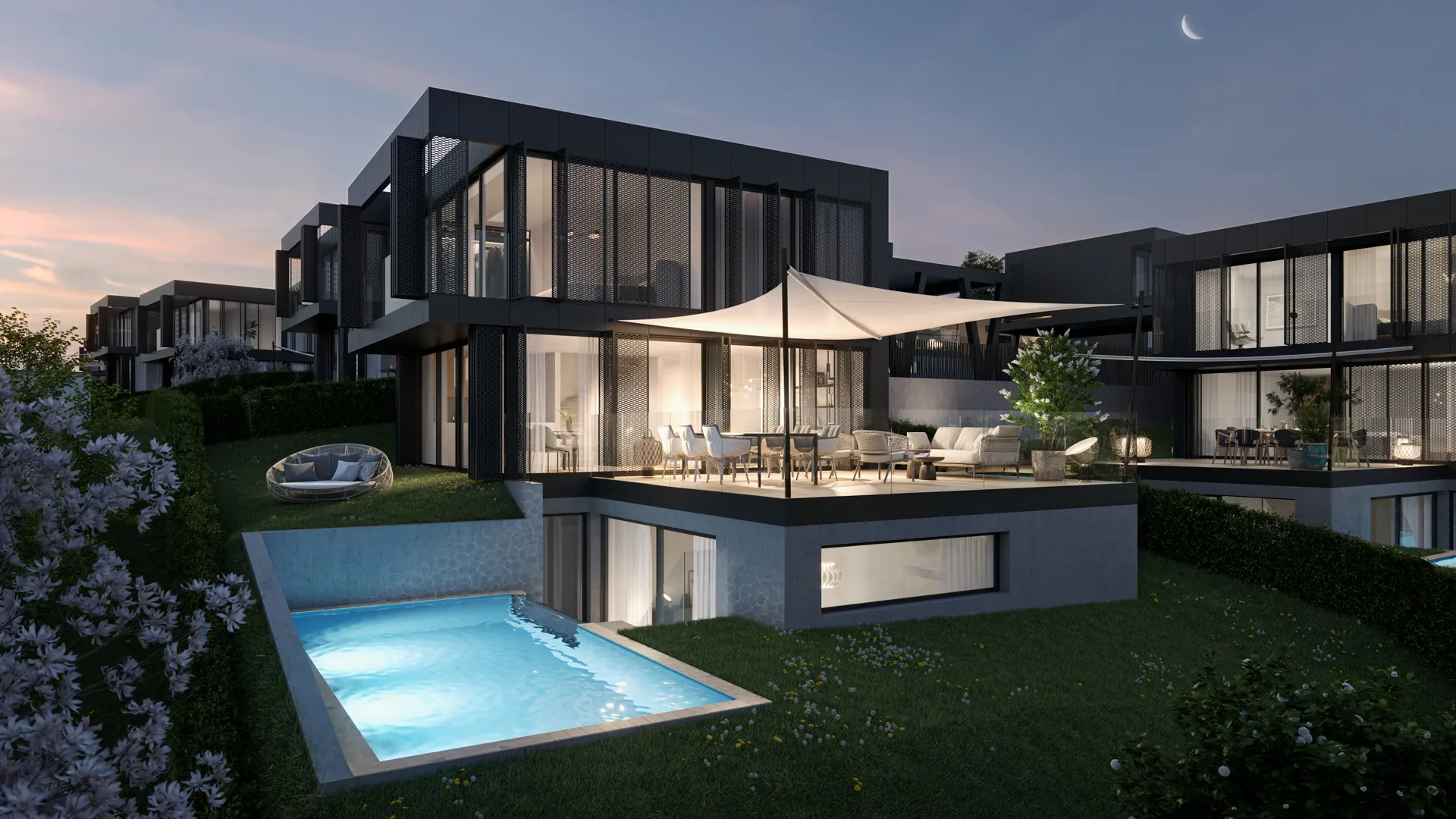 KITZIMMO-Neubau-Luxusvilla in Toplage kaufen - Immobilien Wien Döbling.