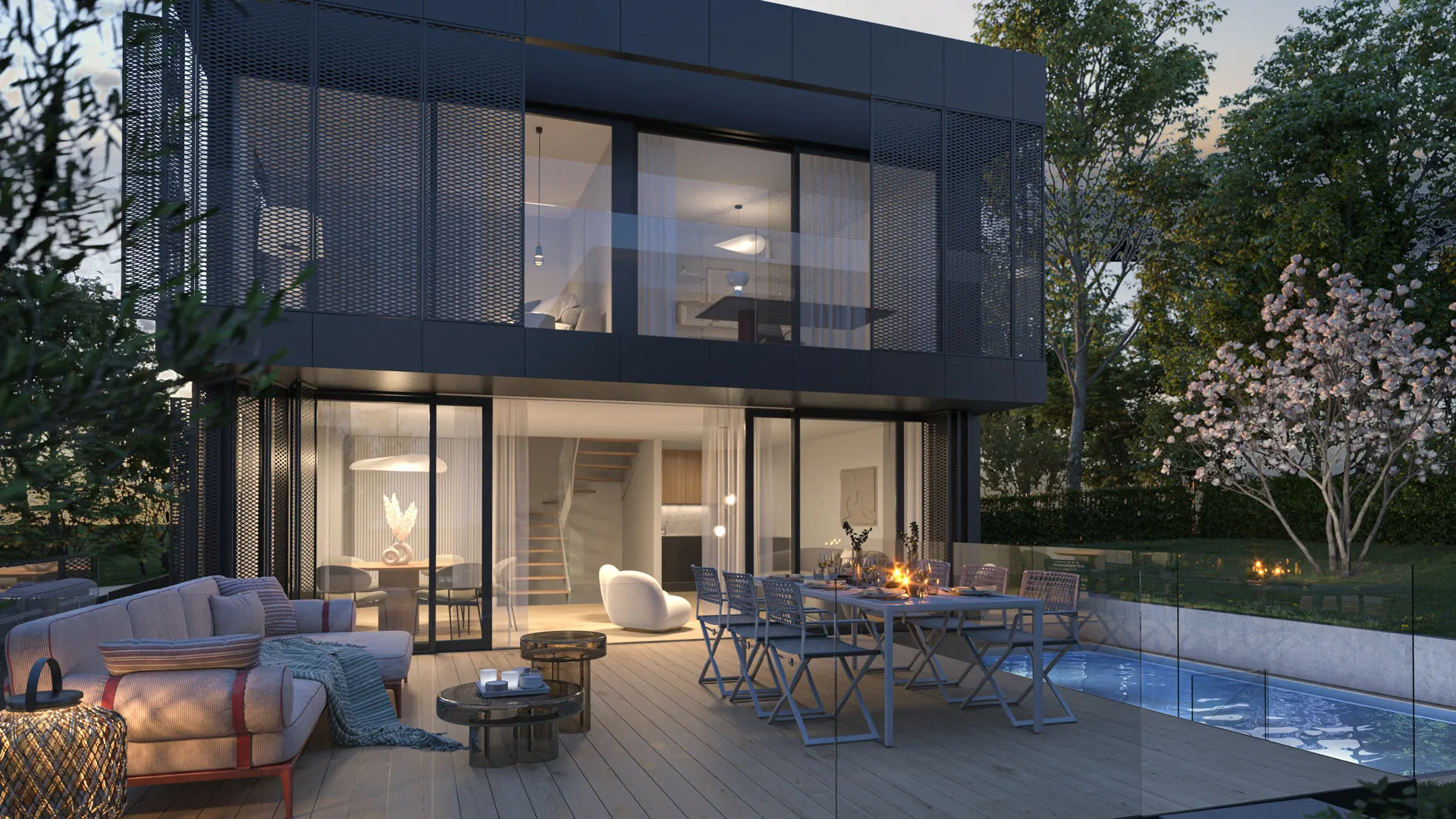 KITZIMMO-Neubau-Luxusvilla in Toplage kaufen - Immobilien Wien Döbling.